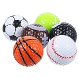 SKISUNO Rubber Golf Training Balls Set Colored Practice Balls PVC Box for Teens and Safe and Comfortable Material Golf Enthusiasts