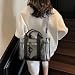 Imagen de Bolso de mano transparente con bolsa interior con cremallera
