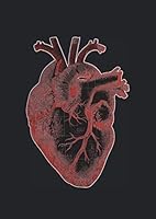 My Vintage Notebook: Original Heart Design Notebook Journal - A4 (~Letter) - lined - 200 pages - cream paper – Heart Illustration Black and Red Cover 1698824904 Book Cover