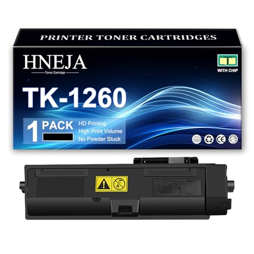 TK-1260 Toner Cartridge, Compatible 1T0C150NL0 Toner Cartridges for Kyocera ECOSYS PA4000x PA4000wx Printer,Black-1 Pack