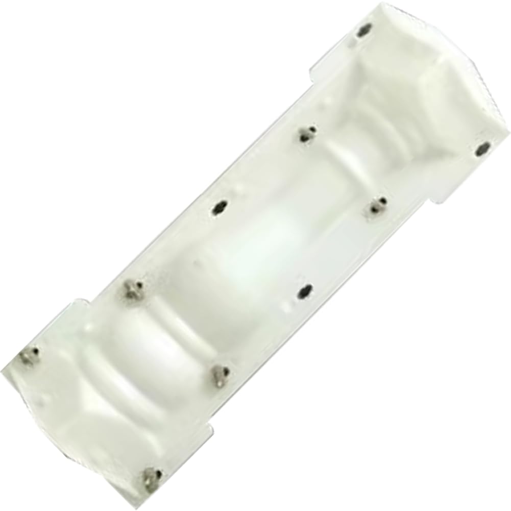 Lpitoy White Paving Mould,Concrete Moulds Roman Column Mold Balcony Garden Pool Fence Cement Railing Plaster Concrete Mold Column Mold Guardrail Building 52Cm