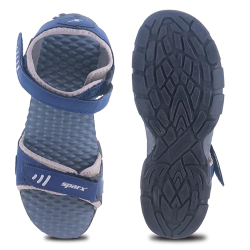 Image of SPARX Women's SS0103L Navy Blue Grey Sandal 4 (SS0103LNBGY0004)