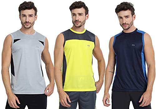 Image of FTX Men's Solid Regular Fit T-Shirt