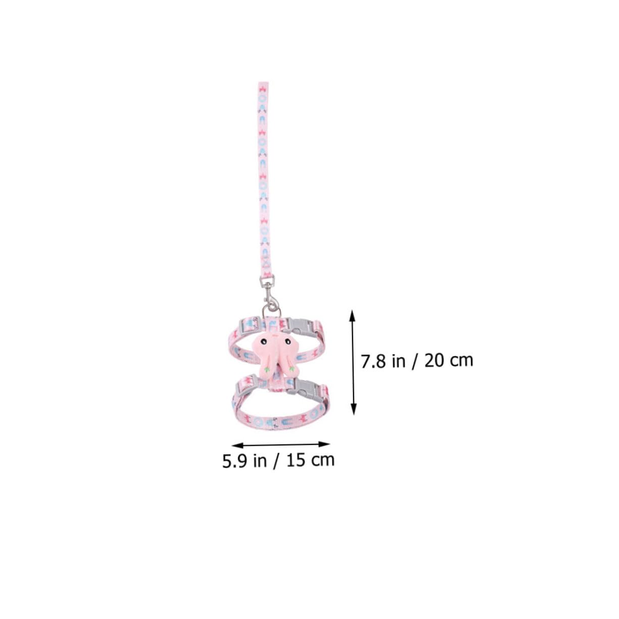 HOLIDYOYO Cat Harness Leash Escape- Vest Strap Adjustable Walking Rope Pet Supplies