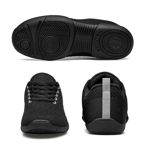 Image of Girls White Cheerleading Shoes Lightweight Competition Tennis Shoes Women Hip Hop Gymnastics Dance Sneakers