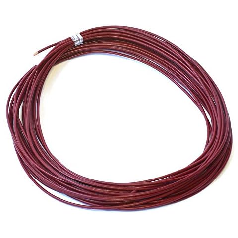 2 mm Greek Leather Cord, Cranberry10 Meter Roll (10.94 Yards) Nice Leathery Scent - No Odor. Cover