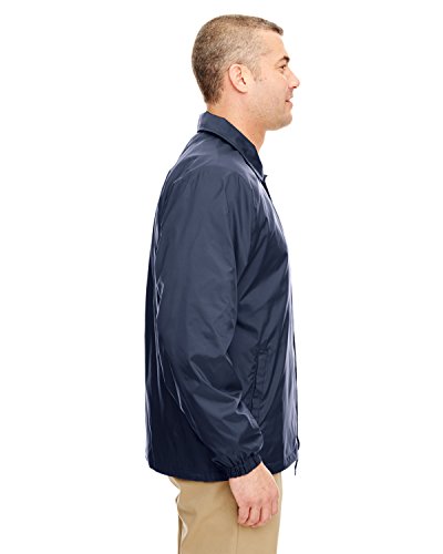 UltraClub Adult Nylon Coaches' Jacket 2XL NAVY2
