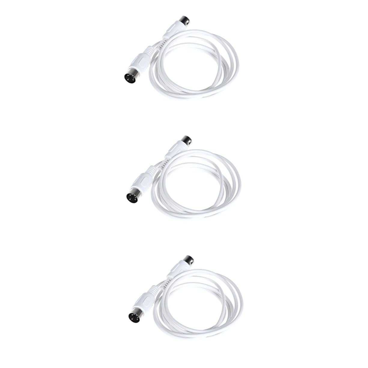 OFFSCH 3pcs Midi Keyboard Connector Electronic Keyboard Adapter Midi Converter 5-pin Plugs Computer Connection