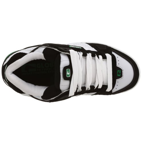 Image of Globe Men's Sabre Sneaker,Black /White /Green,14 M US