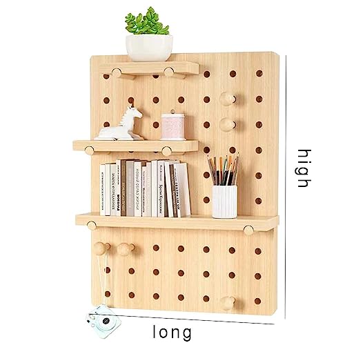 Genérico Estante de Pared para Herramientas con Tablero Perforado para Garaje, Almacenamiento de Brocas, Juego de Llaves, Soportes, Paneles de Tablero Perforado, Paneles organizadores de Pared con ta