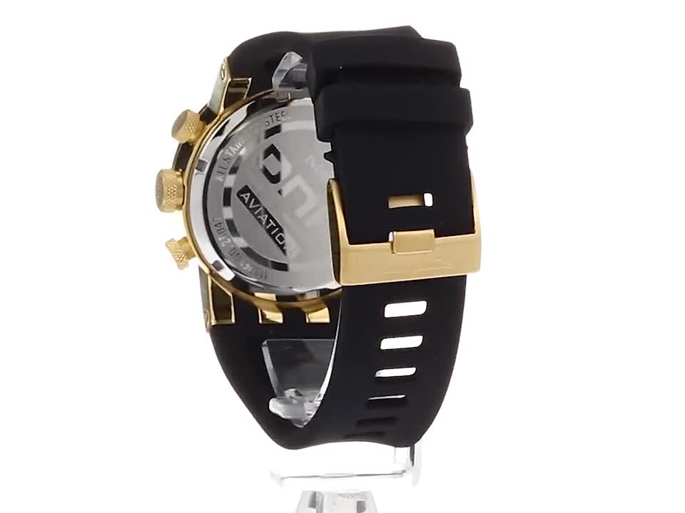 Watch Invicta Men's DNA Stainless Steel Quartz Watch with Silicone ...