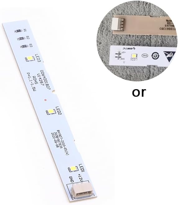 Fridge Parts Accessories For BCD-575WDBI 0064001827 Front-door Freezer Refrigerator LED Lamp Backlight Bar Strip