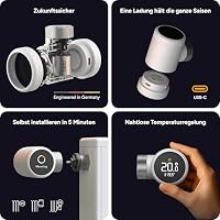 tado° Smartes Heizkörperthermostat X – Starter Kit mit Bridge X, Heizungssteuerung per App und Smart Speaker (Alexa, Siri, Google Assistant), Energie sparen, DIY Installation – Ansicht 7