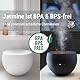 Stadler Form Aroma Diffuser Jasmine, mit Intervall-Modus, für Duftöl geeignet, 24 h Laufzeit, weiss, Weiß