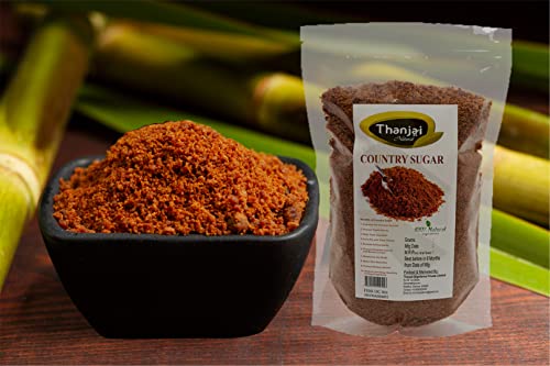 Image of Thanjai Natural 5kg Sugarcane Jaggery Powder /Country Brown Sugar /Naatu Sakkarai / - Organically Processed 100% Natural