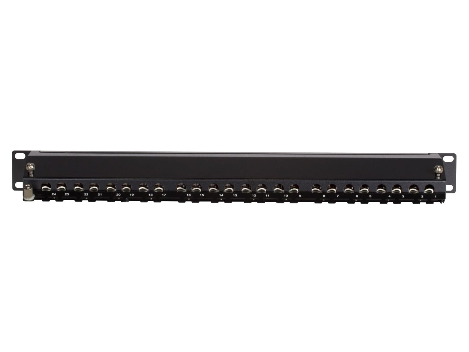 Patchpanel 19 Zoll CAT 6a STP - 24 ports