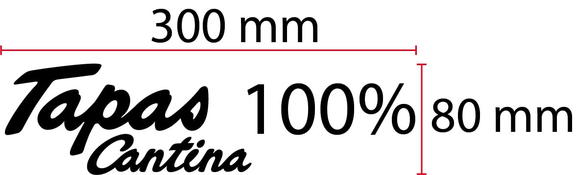 Timbro in legno Posta Arba 308 | 300 x 80 mm