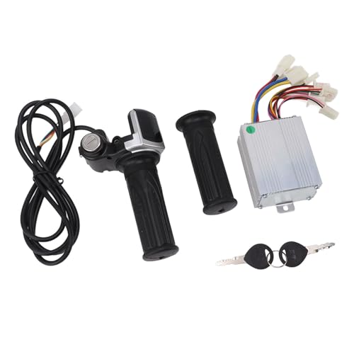 Throttle Grips 24V 350W Motor Brushed Speed Controller with Power Display Ideal Replacement for Electric Scooter