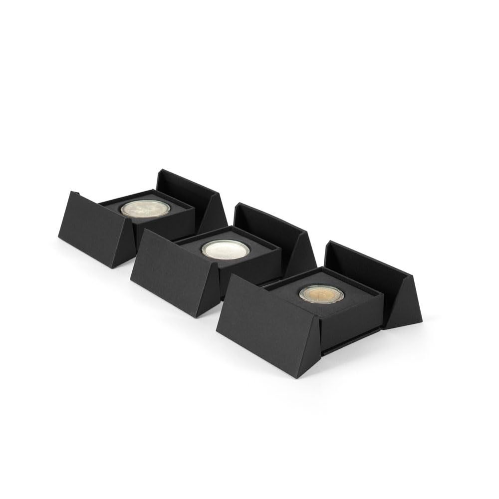 Leuchtturm Porta Portamonete per una capsula quadrum, nero