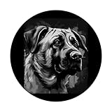 Zoom IMG-2 kangal dog head animal ritratto Zoom IMG-2 kangal dog head animal ritratto