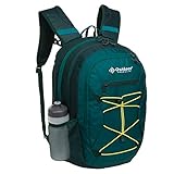 Elevation Day Pack by Outdoor Products | Hiking Backpack for Men & Women | Travel Backpack + 20 oz. Water Bottle | Hydration Pack Compatible | 29L Capacity | Storm