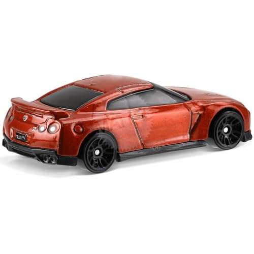 Hot Wheels 2017 Nightburnerz '17 Nissan GT-R (R35) naranja miniatura 3