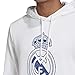 adidas Madrid Temporada 2020/21 Real DNA HD Sudadera con Capucha, Unisex, Blanco/azuosc,...