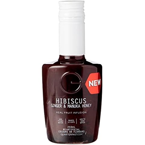 Quarterpast Hibiscus Ginger and Manuka Honey, 250 ml Cover