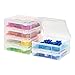 IRIS USA, Inc. FBA_585120 8" x 8" Portable Project Case, Holds 8"x8" Paper, Clear