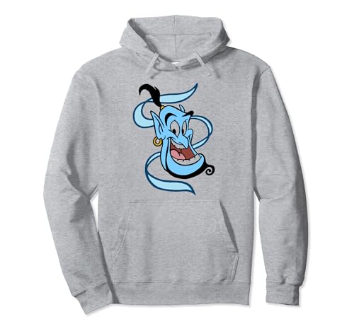 Sweat à capuche Aladdin Disney hoodie rétro homme femme imprimé Génie