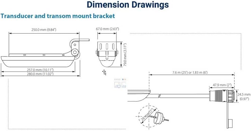 Lowrance 000-14489-001 Active Imaging 3-In-1 Transducer, Black 7 41HAy6k4e+L. AC SL1000
