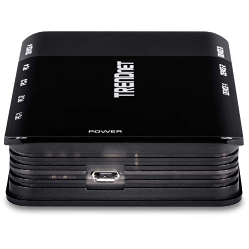 Image of TRENDnet 4 Computer 4-Port USB 3.1 Sharing Switch, TK-U404