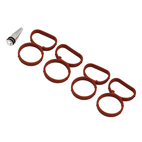 Sangmei Redemoinho Flap Flaps Plug Blank Remoção Substituição com juntas compatíveis com BMW N47 2.0