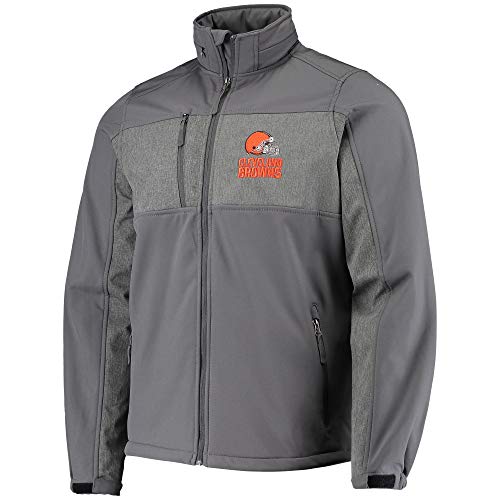 Image of dunbrooke Men's Navy Tennessee Titans Zephyr Softshell Full-Zip Jacket