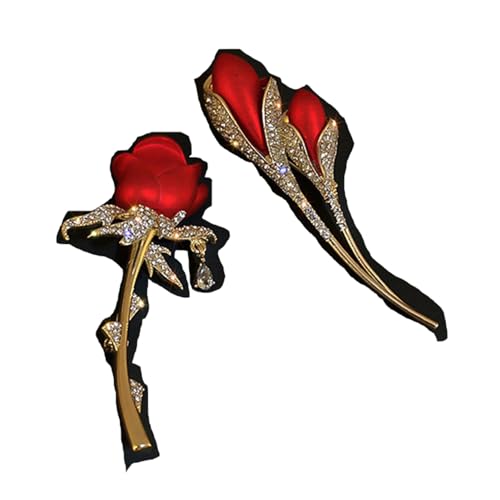 Broche rose de mariage tulipe pour femmes : l'accessoire idéal de la mariée
