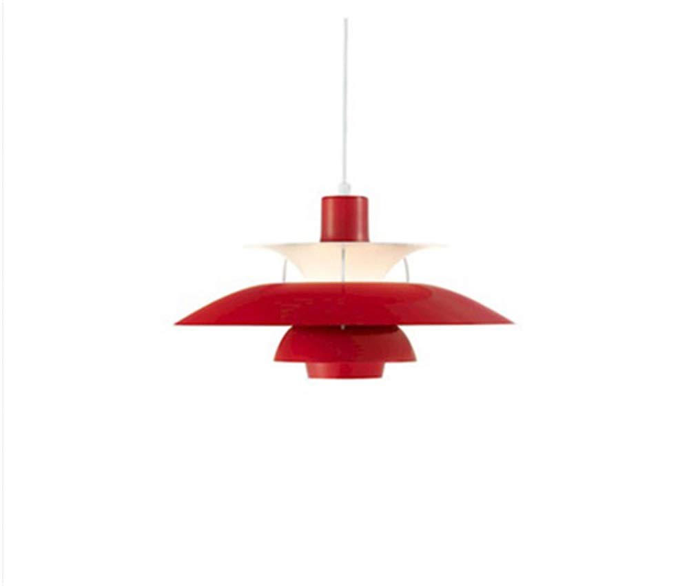SYAXVOM Nordic Modern Style Night Chandelier Living Room Light - Minimalist Ceiling Lamp for Room, Bedroom, Study, Restaurant White and Black