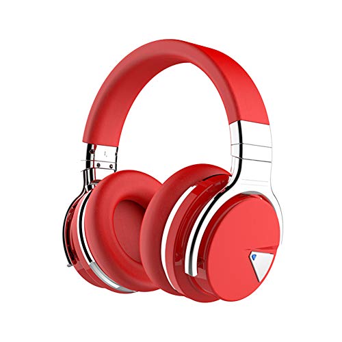 Active Noise Cancelling Kopfhörer Bluetooth Kopfhörer Mit Mikrofon Tiefen Bass Funkkopfhörer Über Ohr, Comfortable Protein Earpads, 30 Stunden