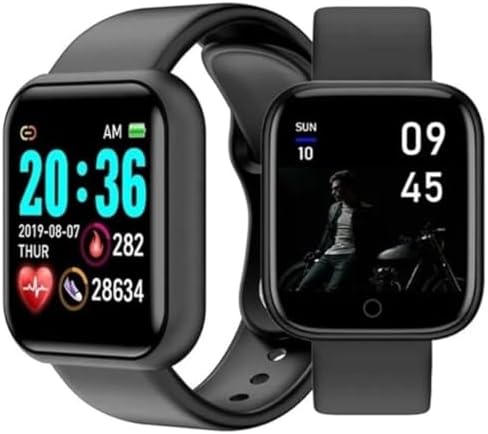 SmartWatch Relógio Pulseira Inteligente Bluetooth Carregamento Rá...