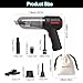 ADPTOYU 3-in-1 Portable Small Cordless handheld Vacuum Cleaner Rechargeable with 9000PA Powerful...