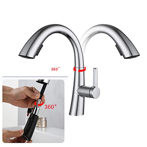 Grifo de lavabo giratorio monomando que elimina salpicaduras en baño 7