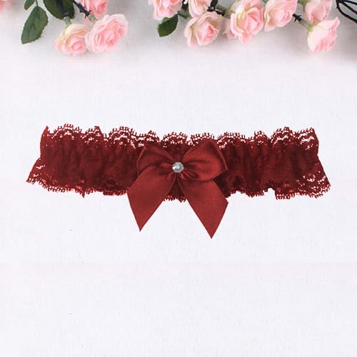 Image of Blue Garters for Bride Wedding Garter Set for Bride Bridal Garter Leg Thigh Blue