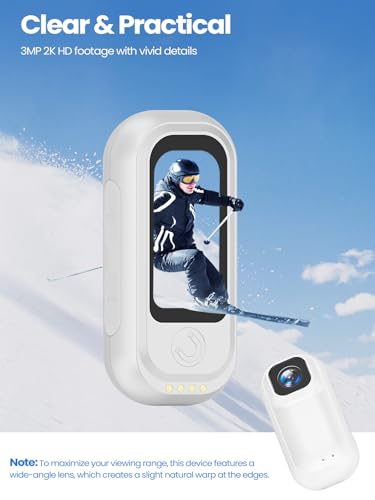 Image of 2K Wearable Mini Body Camera Thumb POV Loop Recording