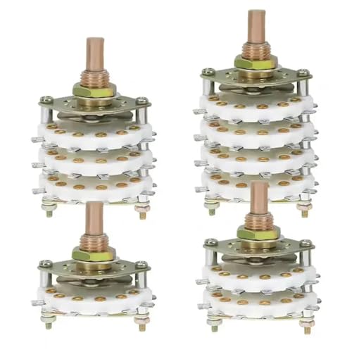Interrupteur rotatif avec bouton K18-1 et commutateur double couche robuste