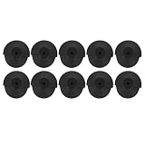 Amplificateur Acoustique Casque Remplacement Silicone Intra-Auriculaire Confortable (Le noir)