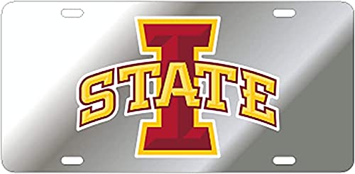 Dixie DawgsDixie Dawgs Iowa State Acrylic License Plate Officially Licensed Cyclones