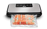 OJF Vacuum Sealer Machine Food Saver,Automatic Food Sealers Vacuum Packing Machine for Food Preservation,Normal Gentle Dry Moist Food Modes,Easy to Clean and Operate,Led Indicator Light,w/ Starter Kit