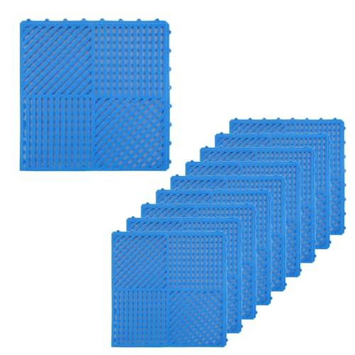 ���炩�A���X�m�R �u���[ ����r PVC�}�b�g 300x300mm �L���ɍ��킹�ĊȒP�W���C���g ���͂� �v�[���⃍�b�J�[���[���A�x�����_�A�V�����[���Ȃ� �_�炩������ɂ����PVC�f�� �y10���z