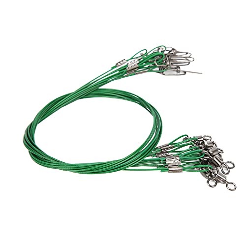 RiToEasysports Fishing Wire Line Leash Anti Bite Steel miniatura 7