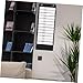 VILLFUL Classroom Daily Schedule Pocket Chart Slot Visual Aid for Boys and Girls Routines Multipurpose Organization for Home School and Office Activities