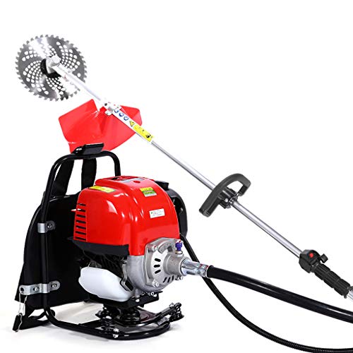 Four-Stroke 1700w Backpack Side-Mounted Lawn Mower Multi-Purpose Agricultural Gasoline Small Weeder Harvester